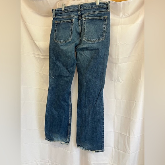 Old Navy Women's Boot Cut Jeans - Blue - Picture 3 of 9